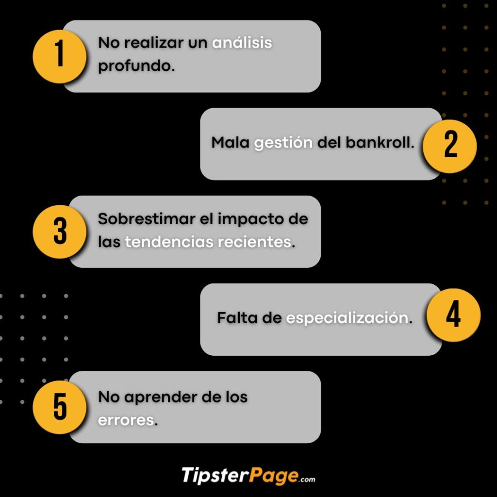 Errores tipster